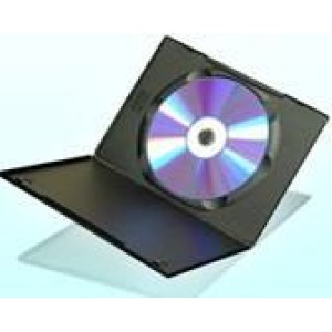 *TOP* DVD SlimBox Schwarz  High Quality (mit 7mm nur halb so dick wie herkömmliche DVD-Boxen), Slim Box, High Quality